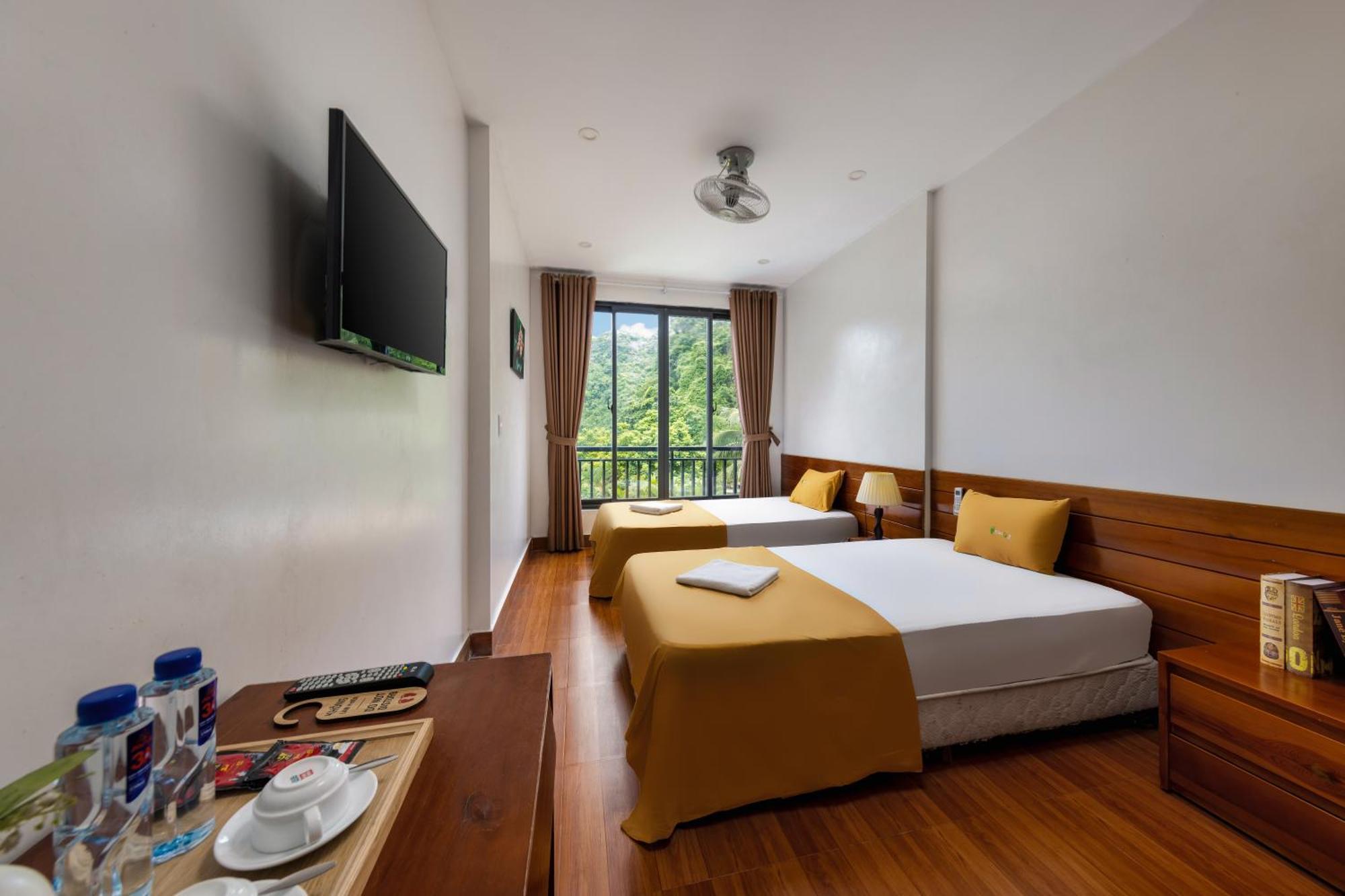 Catba Backpackers Hostel & Pool Bar Chan Chau 外观 照片